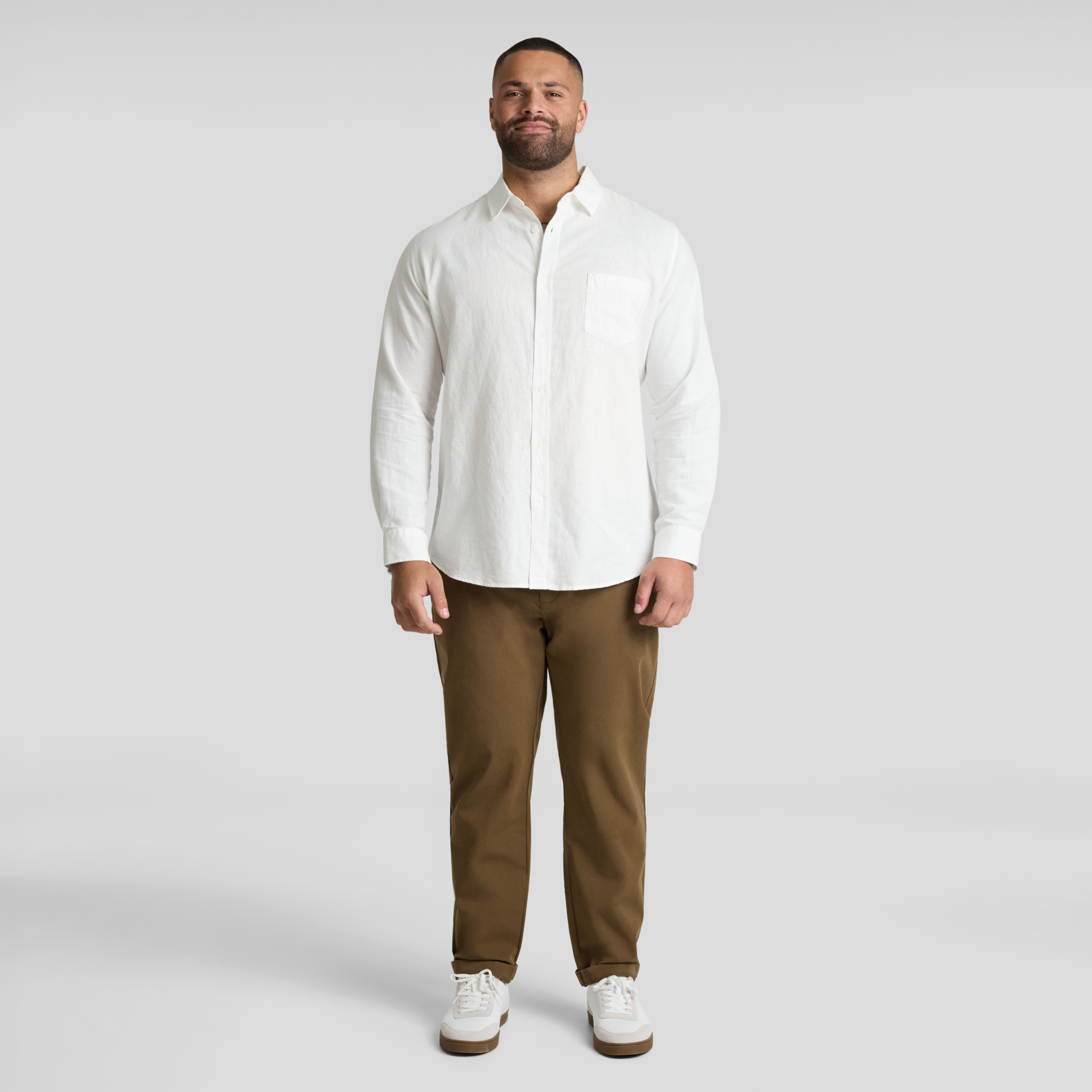 Mustard Comfort Flex Chino
