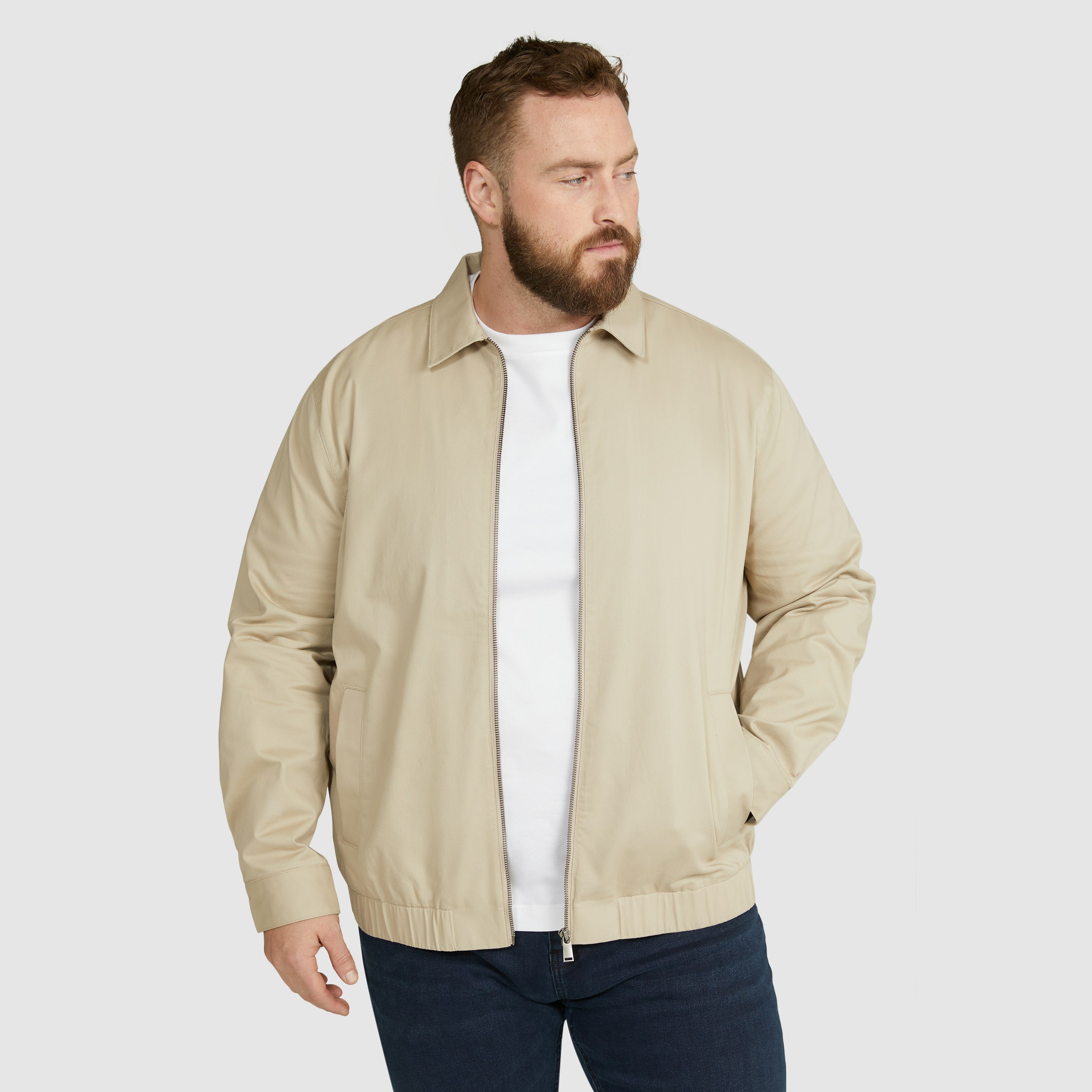 Sand Chester Harrington Jacket | Men's Tops | Johnny Bigg NZ