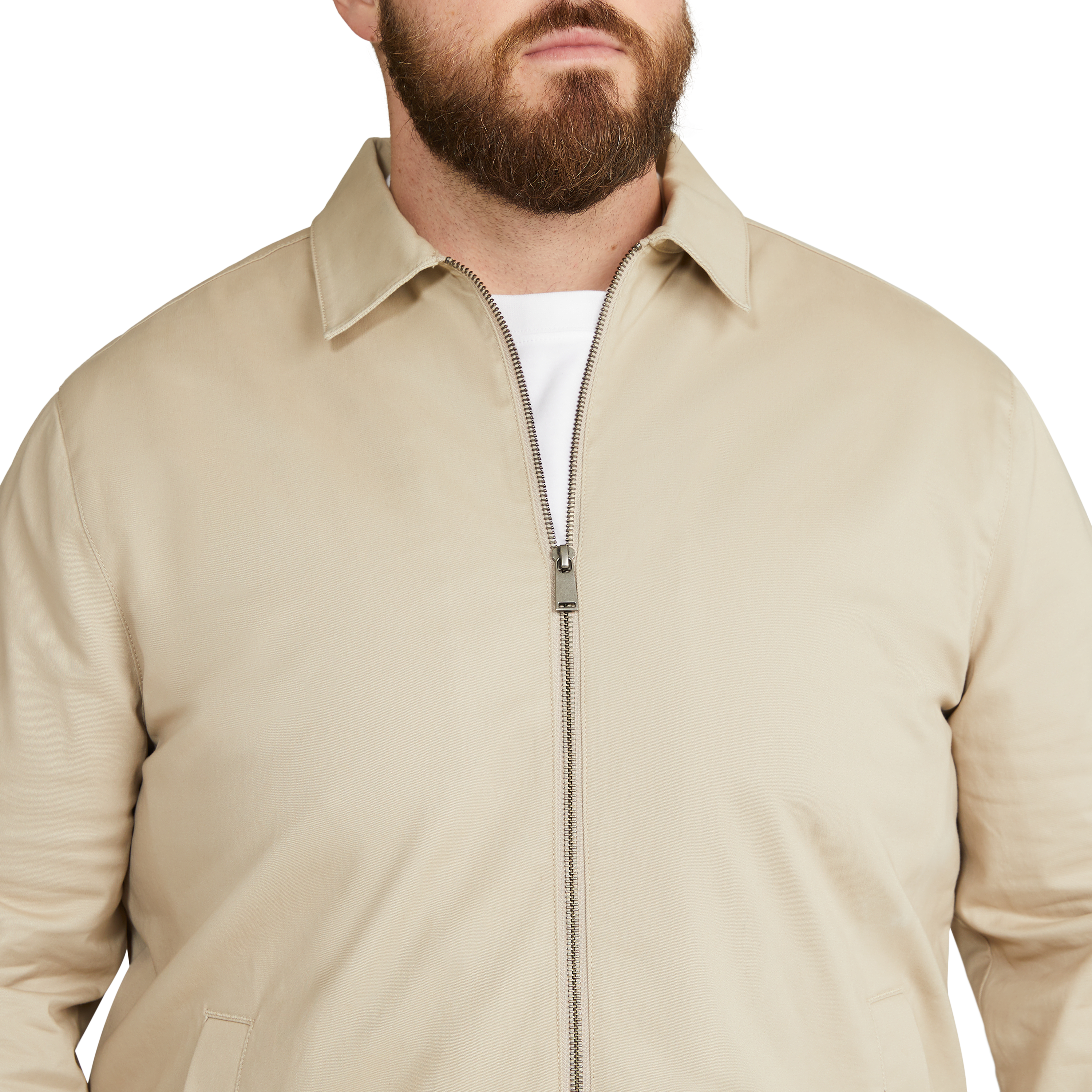 Sand Chester Harrington Jacket