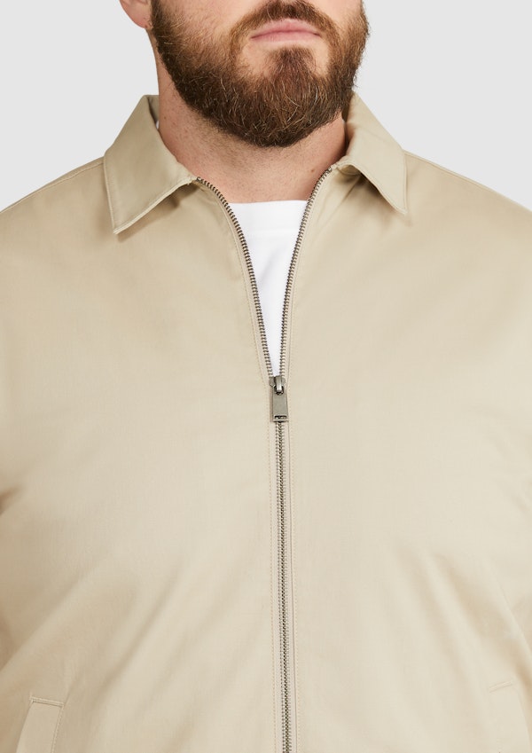 Sand Chester Harrington Jacket