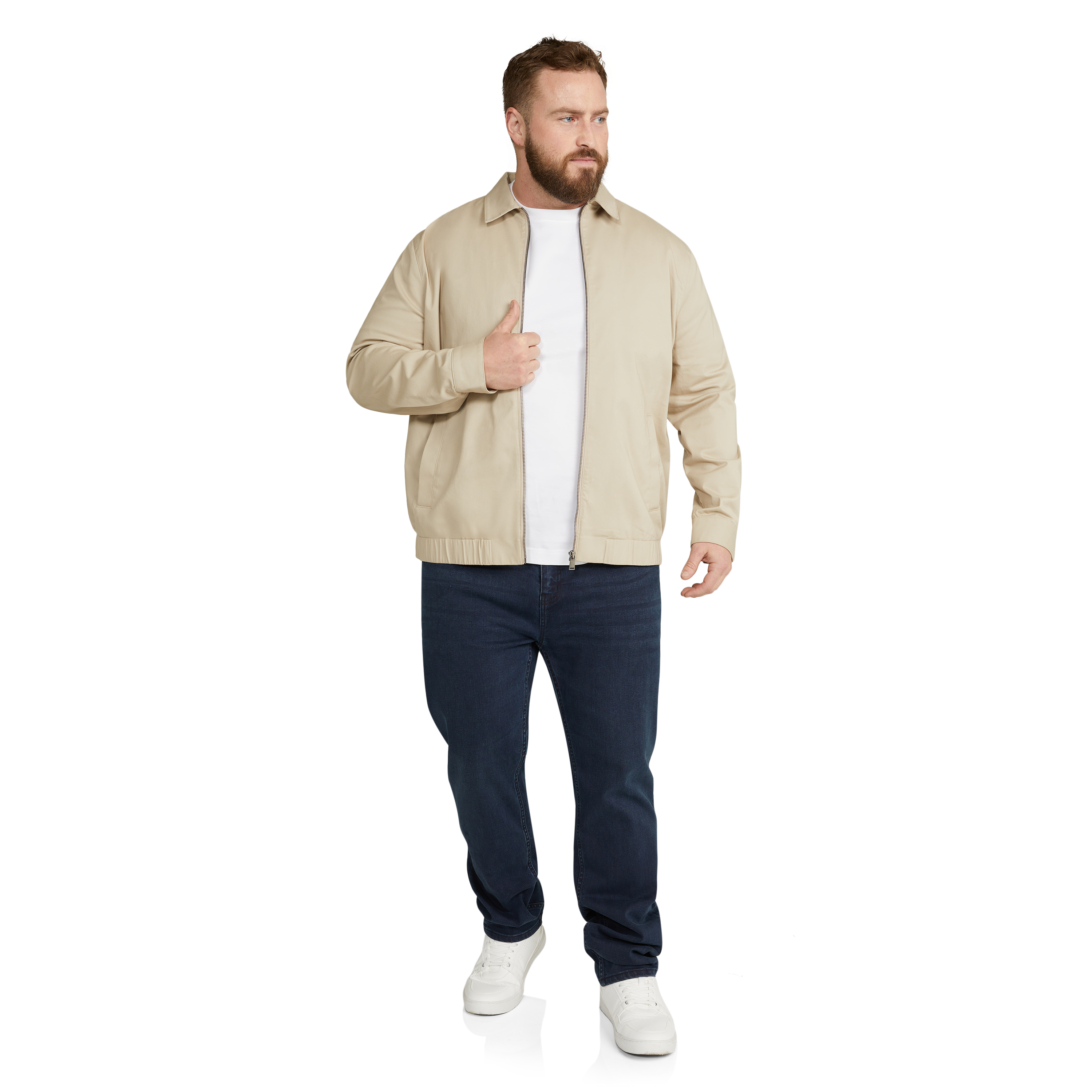 Sand Chester Harrington Jacket