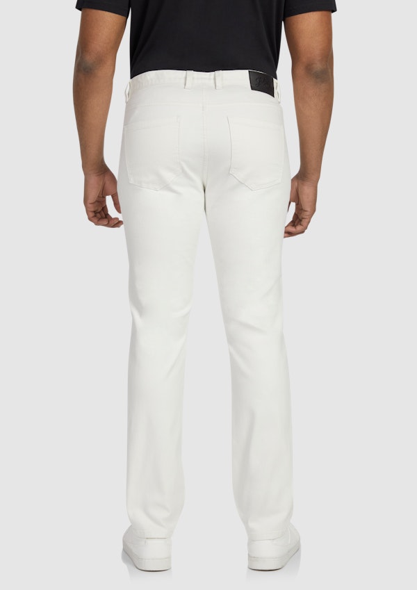 White Sloane Slim Jean