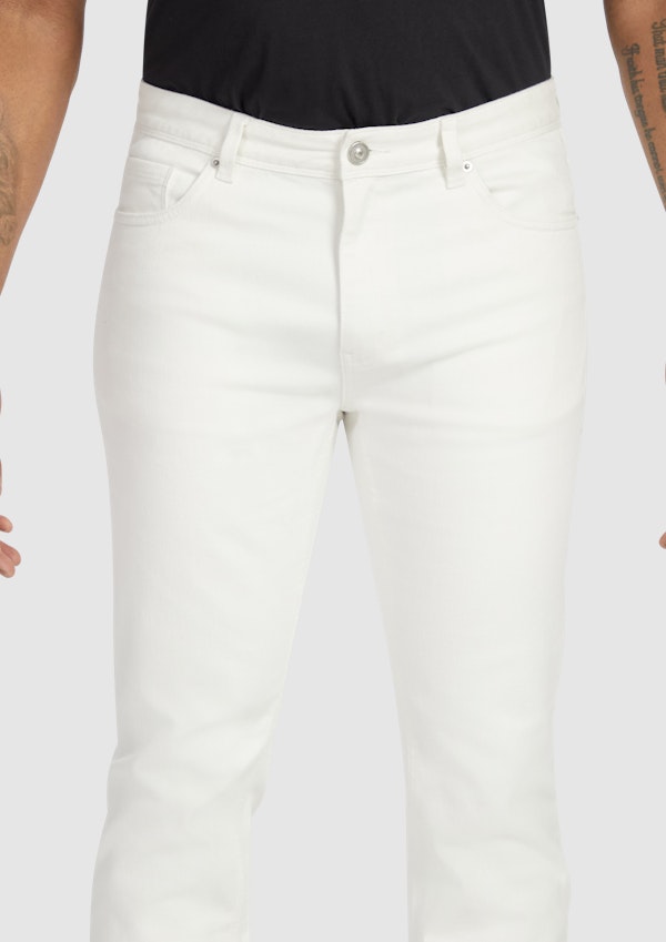 White Sloane Slim Jean