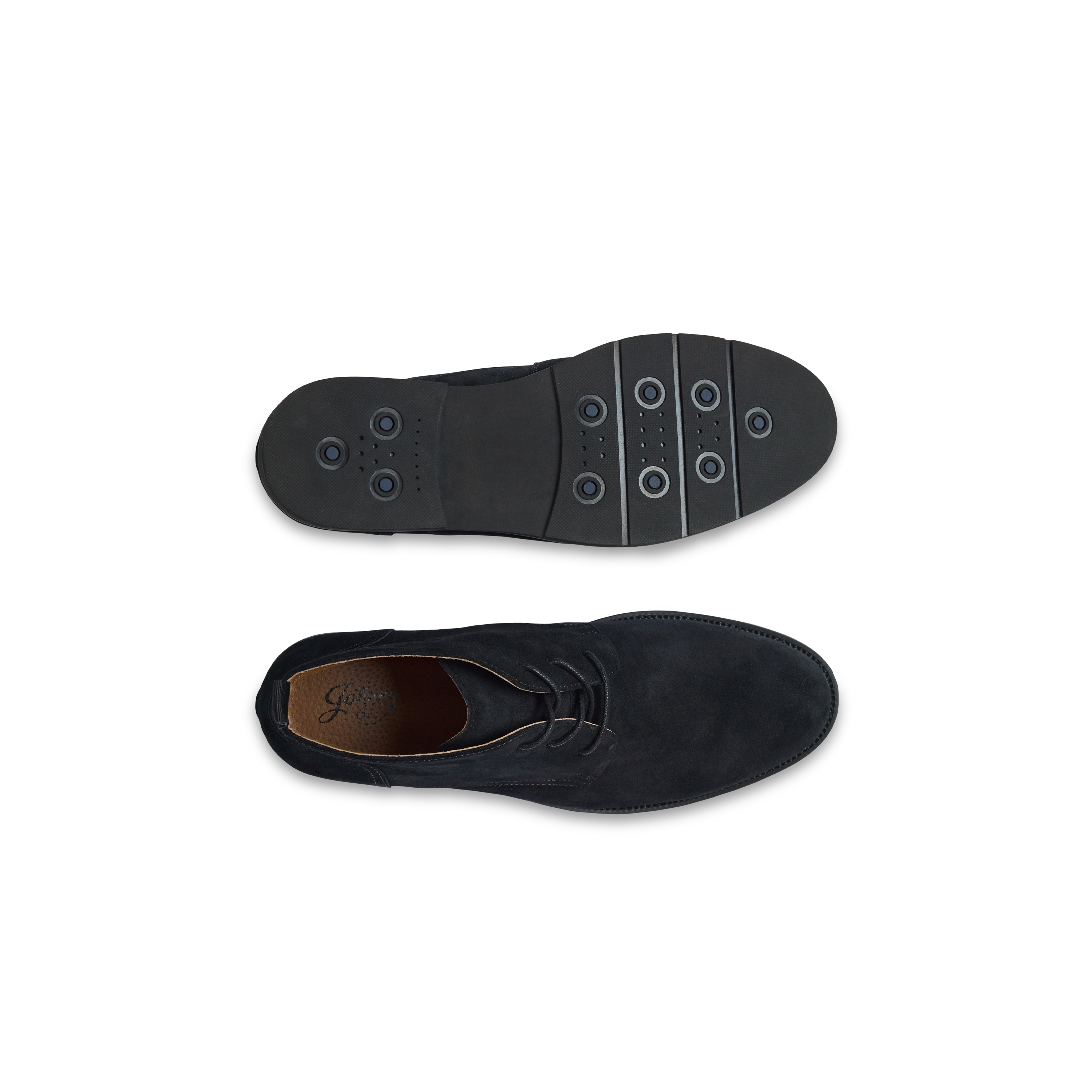 Black Jed Suede Desert Boot