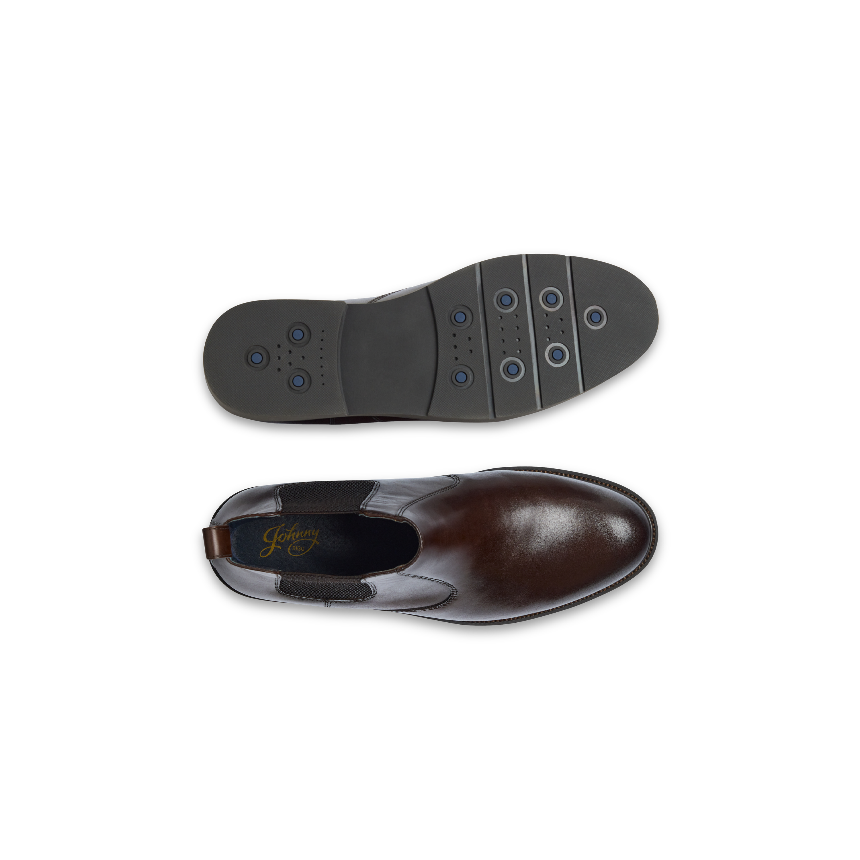 Chocolate Logan Chelsea Boot
