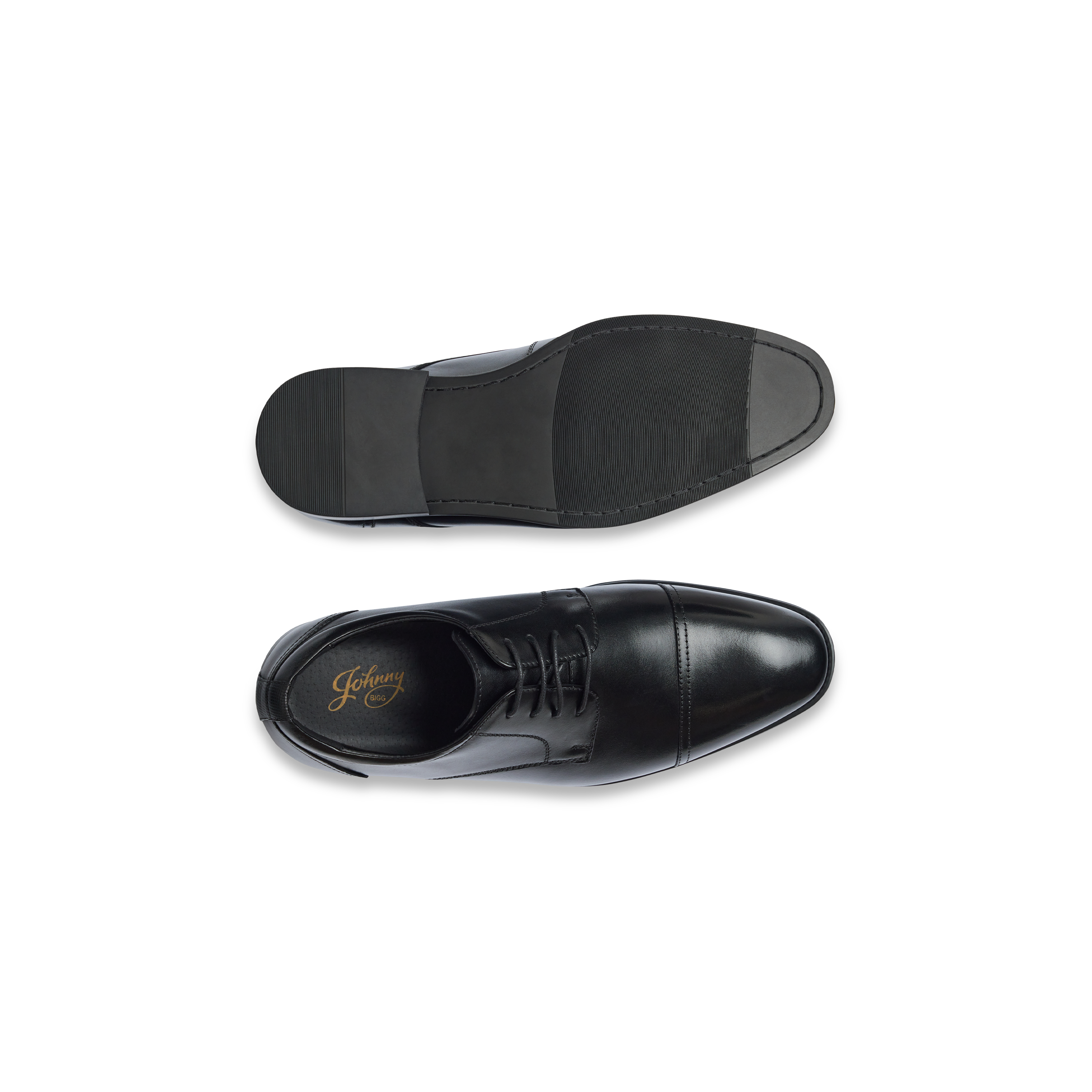 Black Alfie Wide Ee Dress Shoe