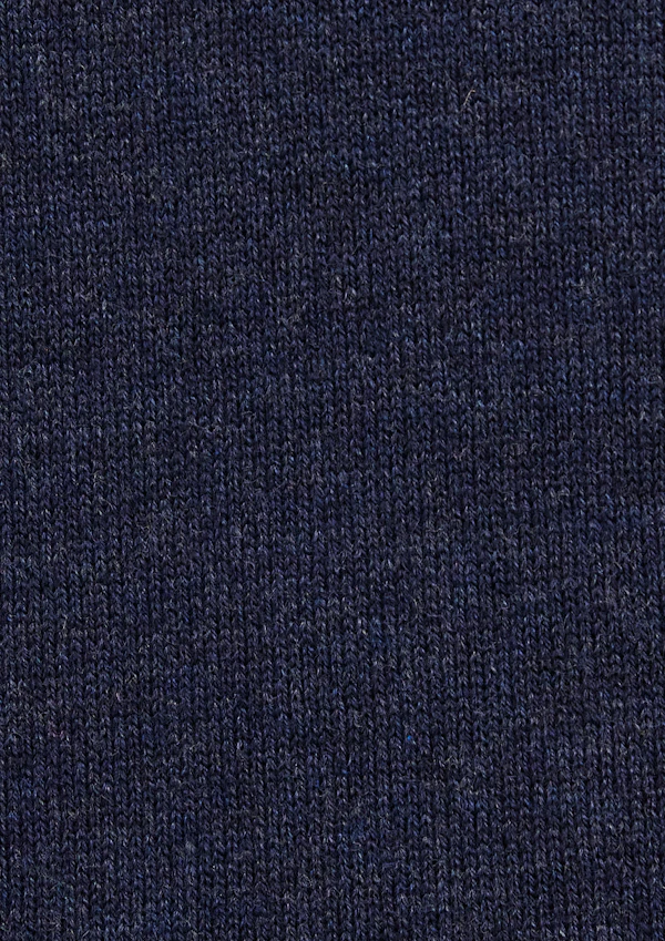 Navy Marle Essential V Neck Sweater