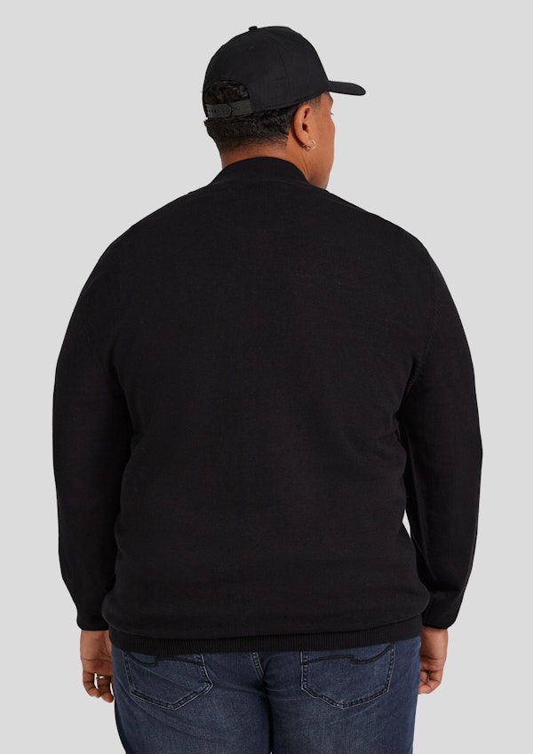 Black Everyday 1/4Zip Sweater