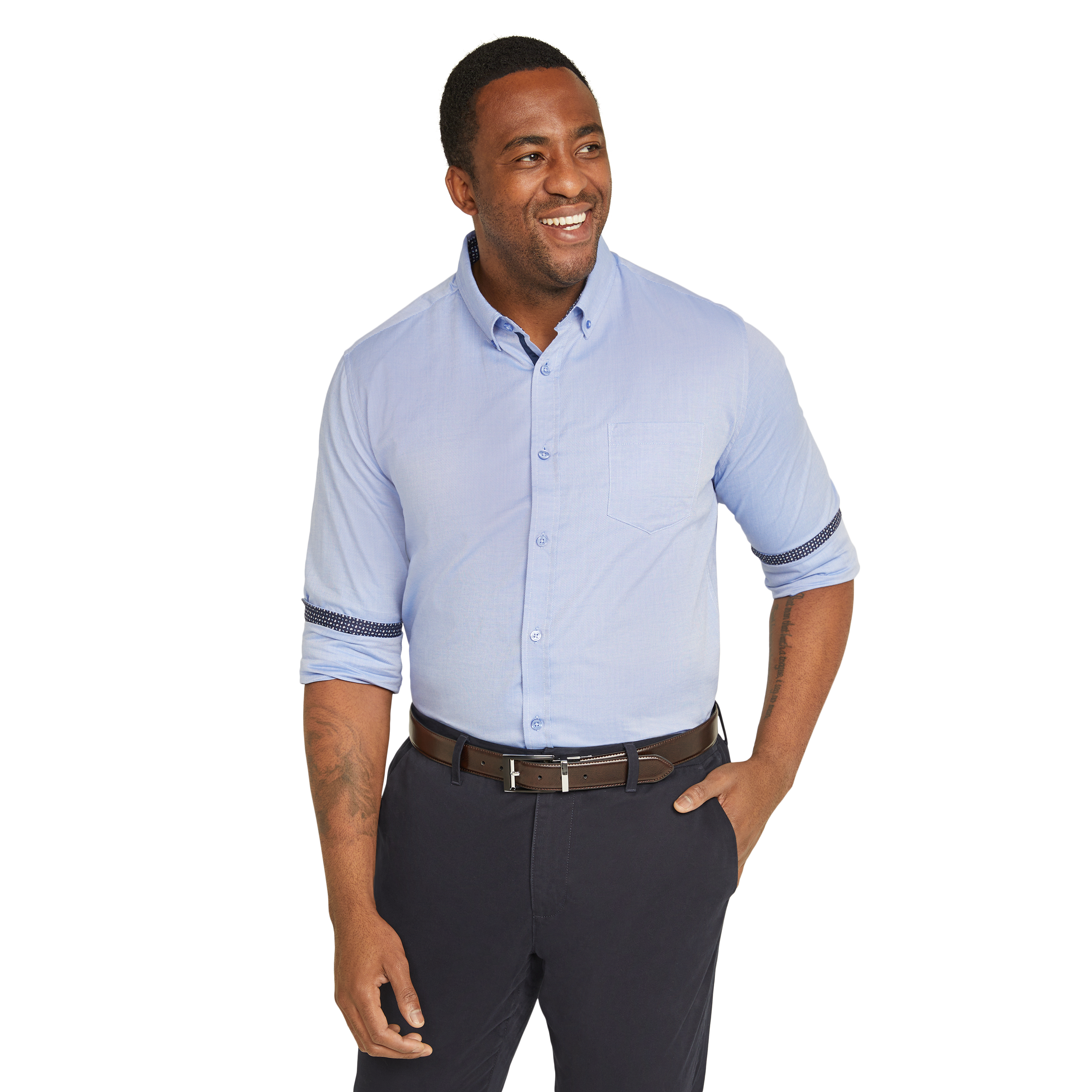 Cornflower Ashton Textured Shirt