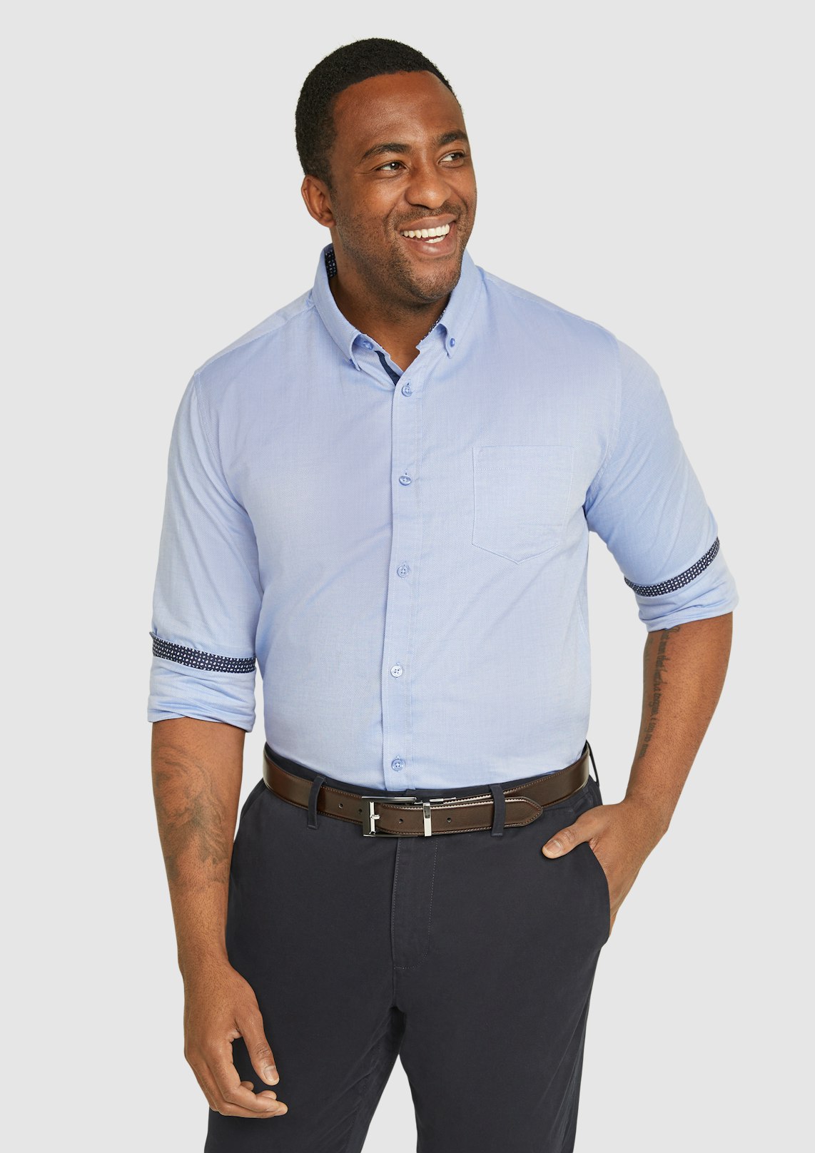 Cornflower Ashton Textured Shirt