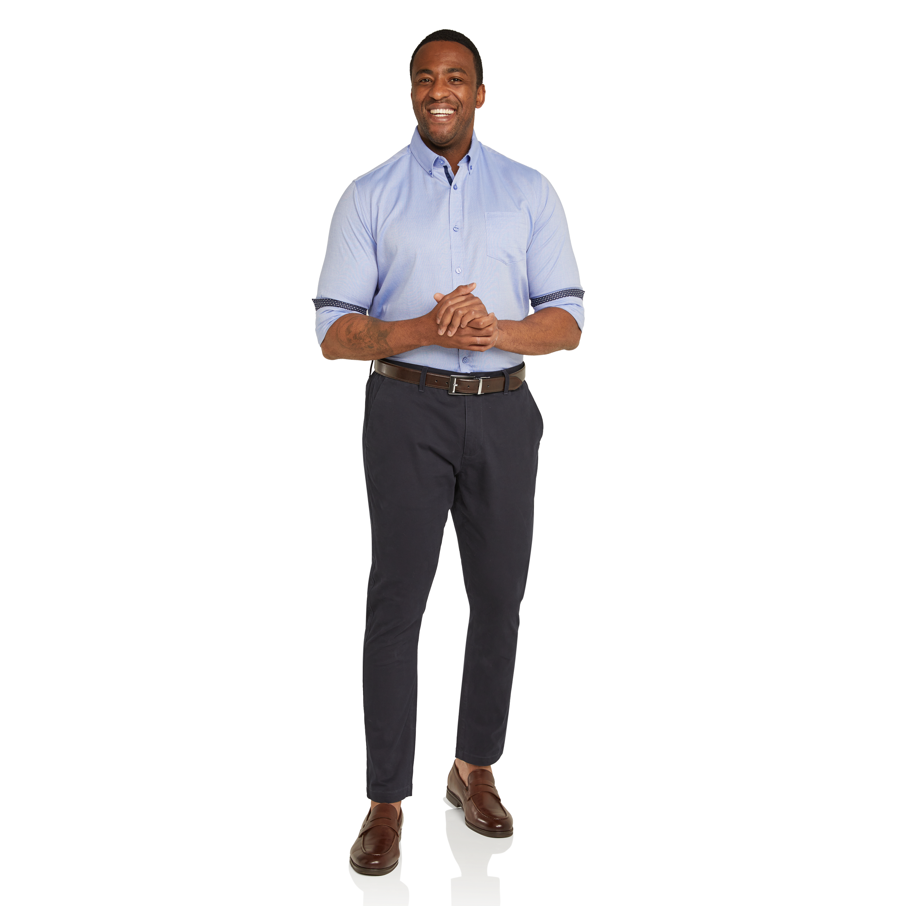 Cornflower Ashton Textured Shirt