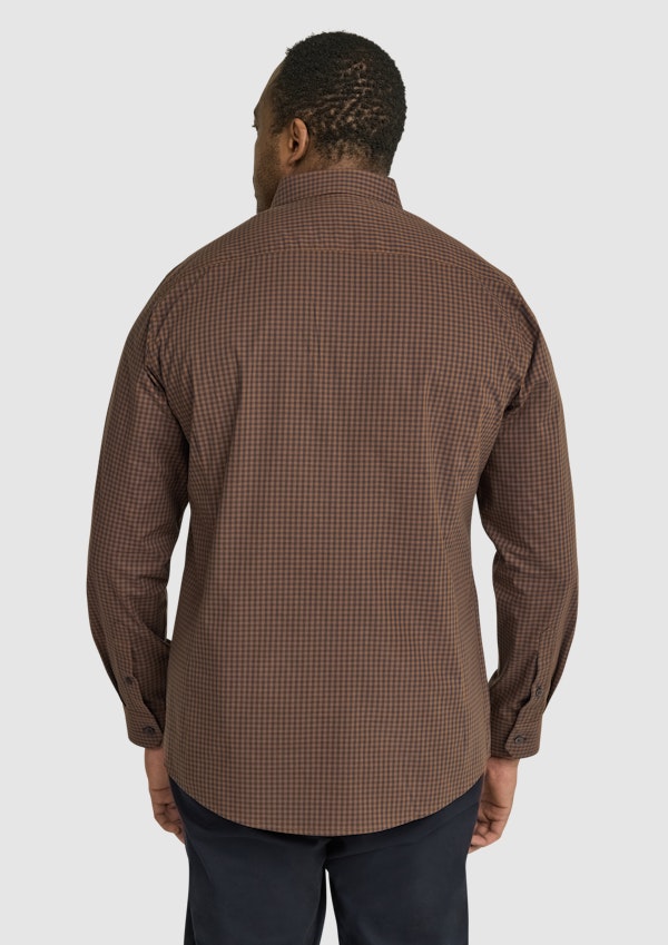 Mustard Montreal Check Shirt