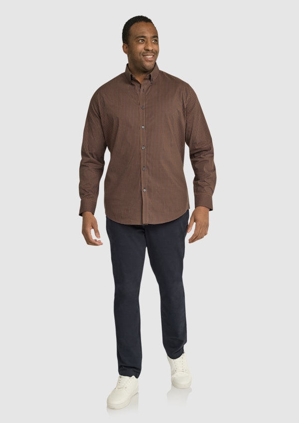 Mustard Montreal Check Shirt