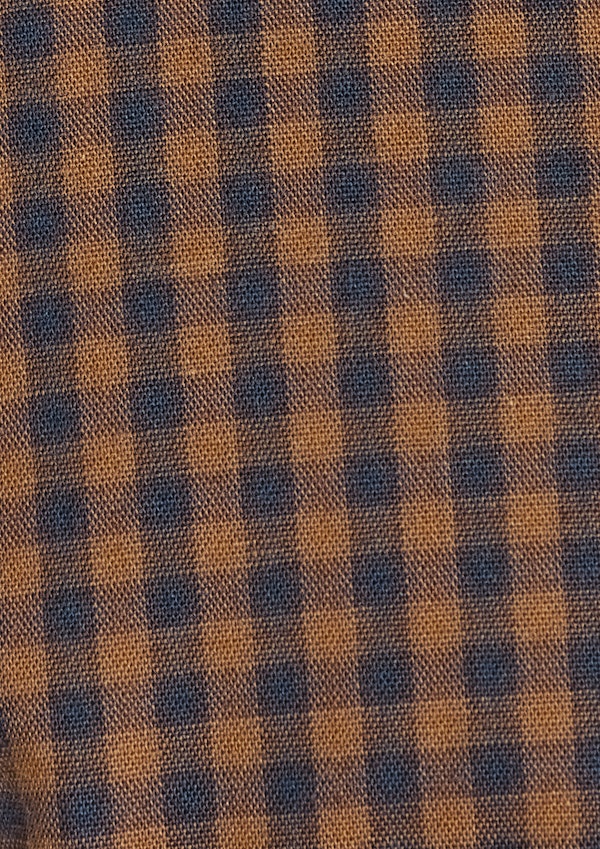 Mustard Montreal Check Shirt