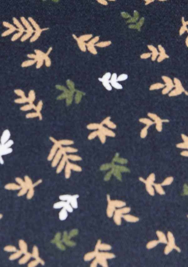 Navy Lennon Floral Shirt