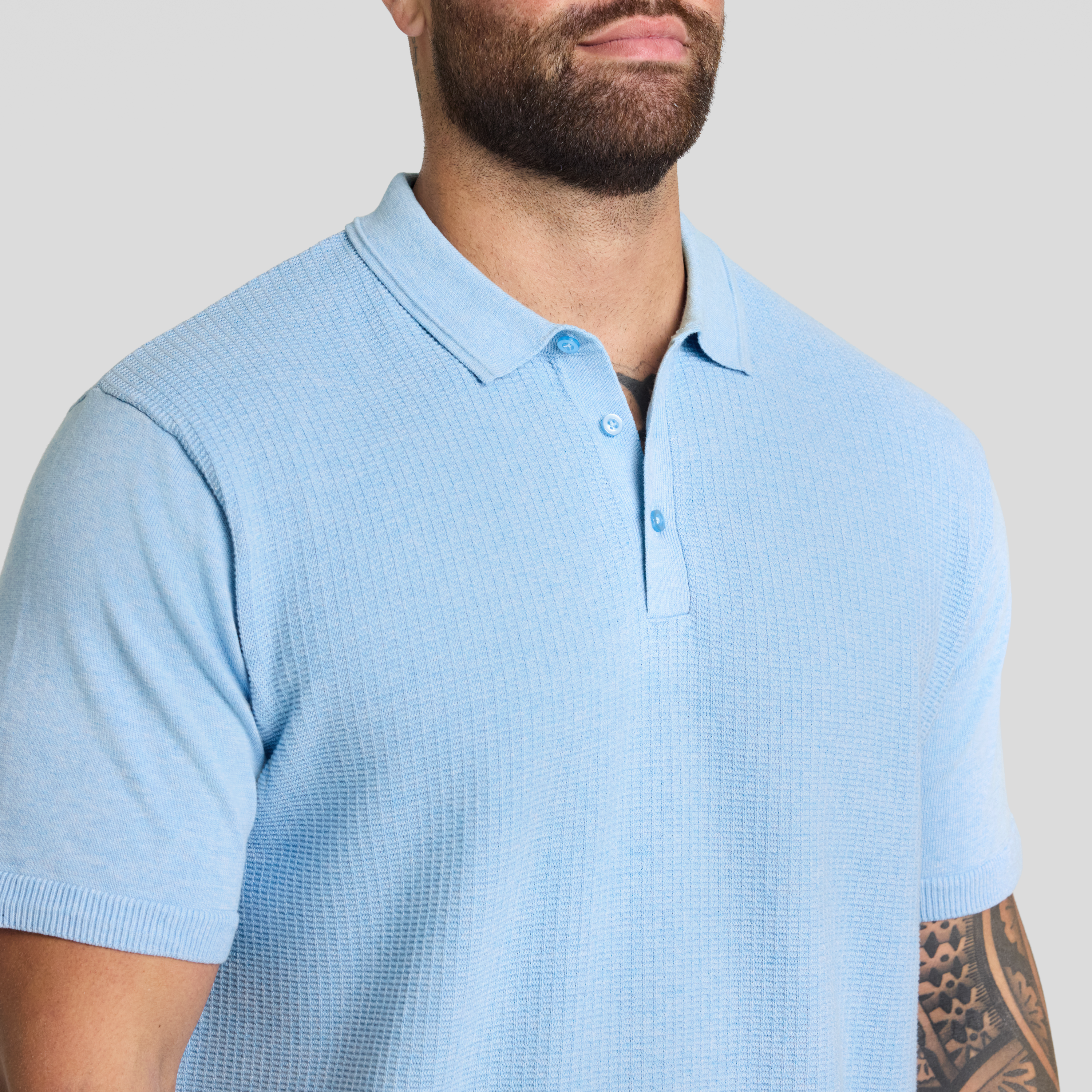 Blue Marle Myles Knitted Polo