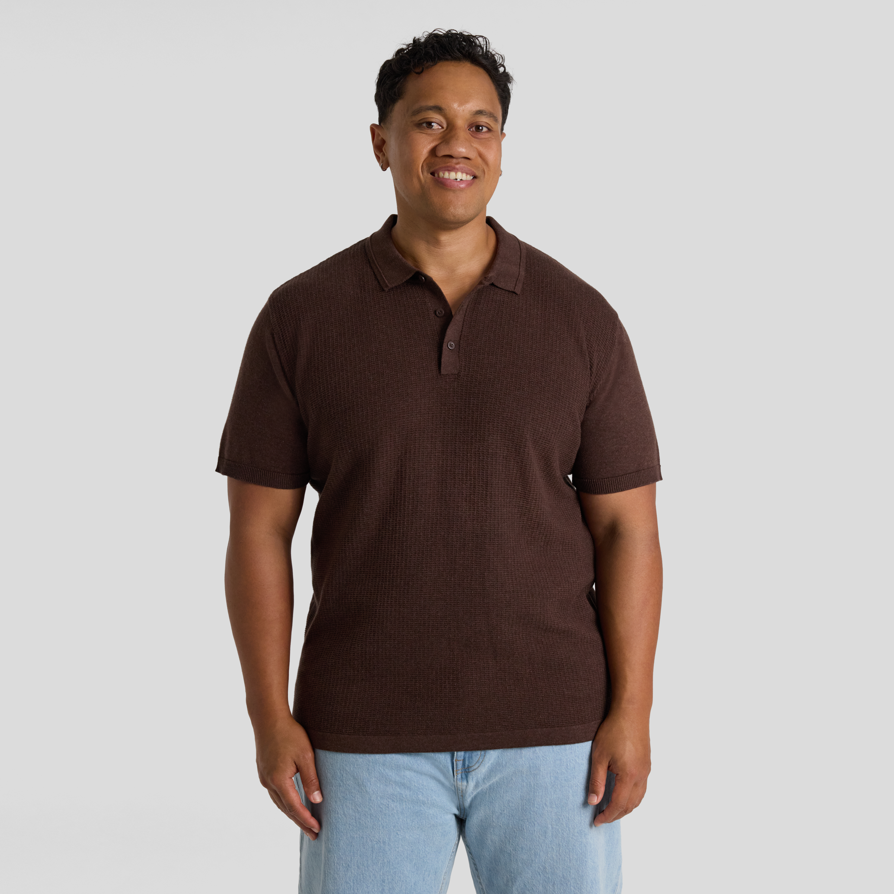 Myles Knitted Polo