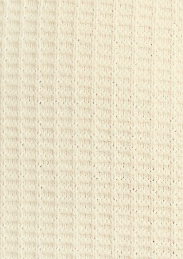 Ecru Myles Knitted Polo