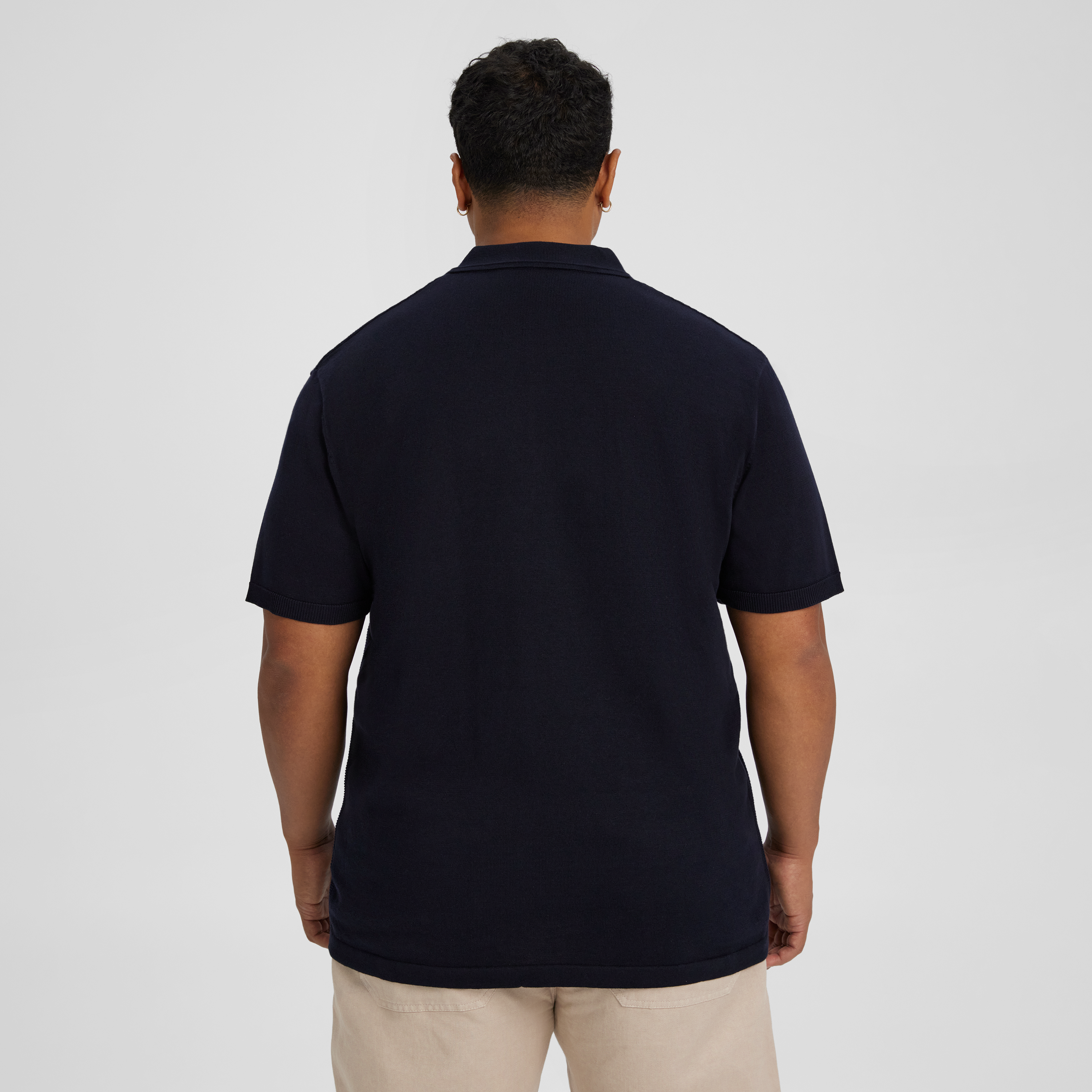 Ink Myles Knitted Polo