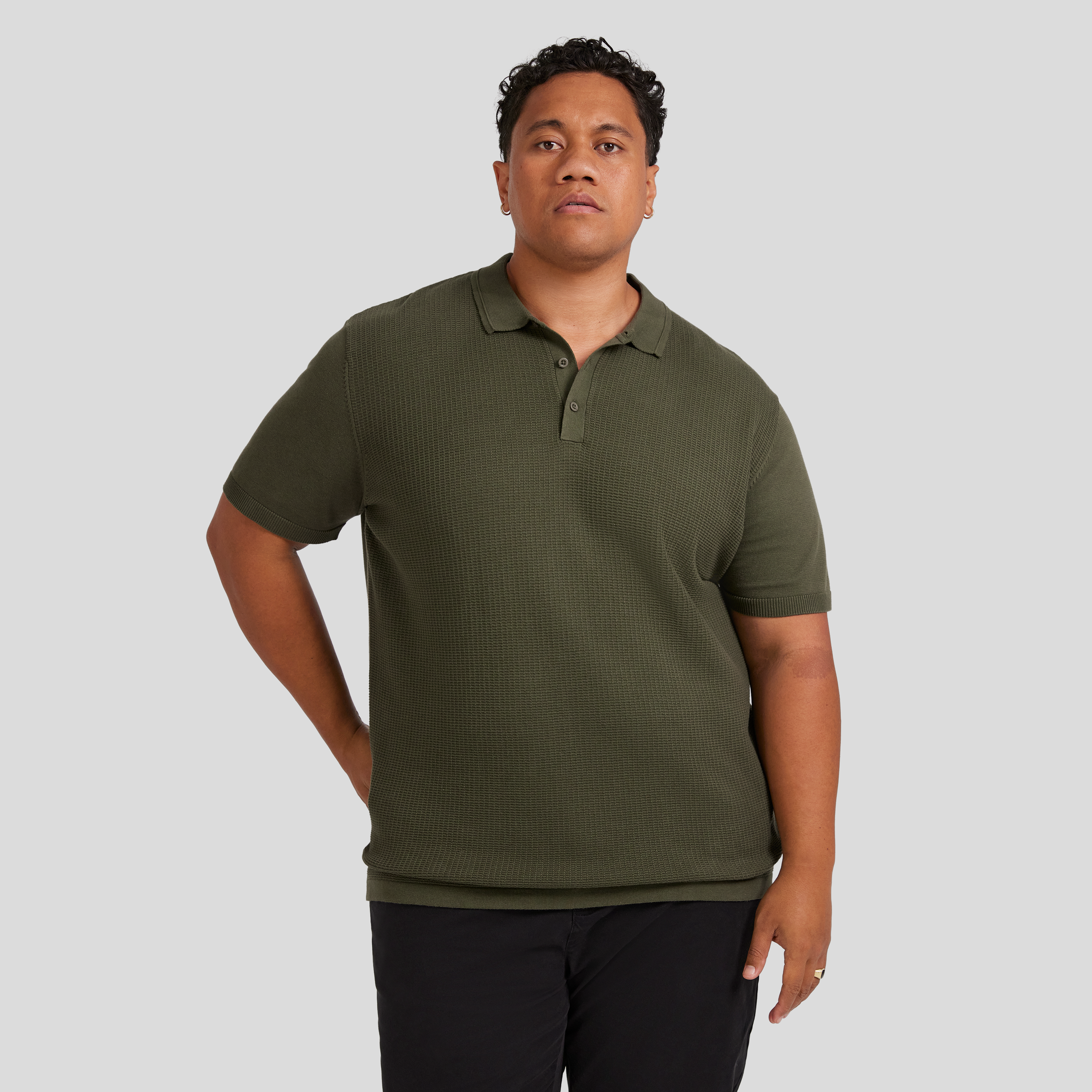 Myles Knitted Polo