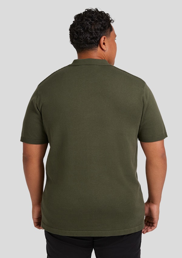 Olive Myles Knitted Polo