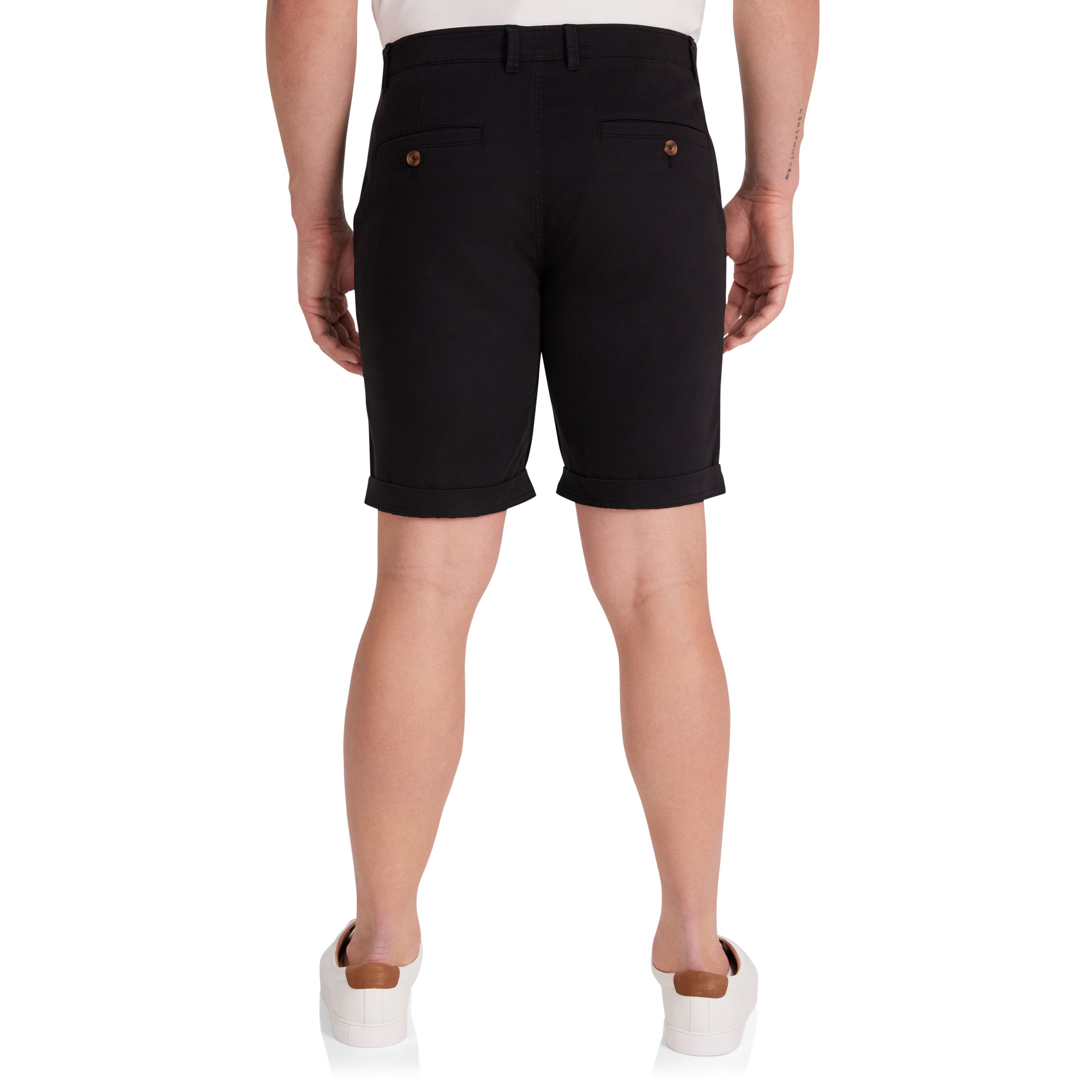 Black Gibson Stretch Chino Short