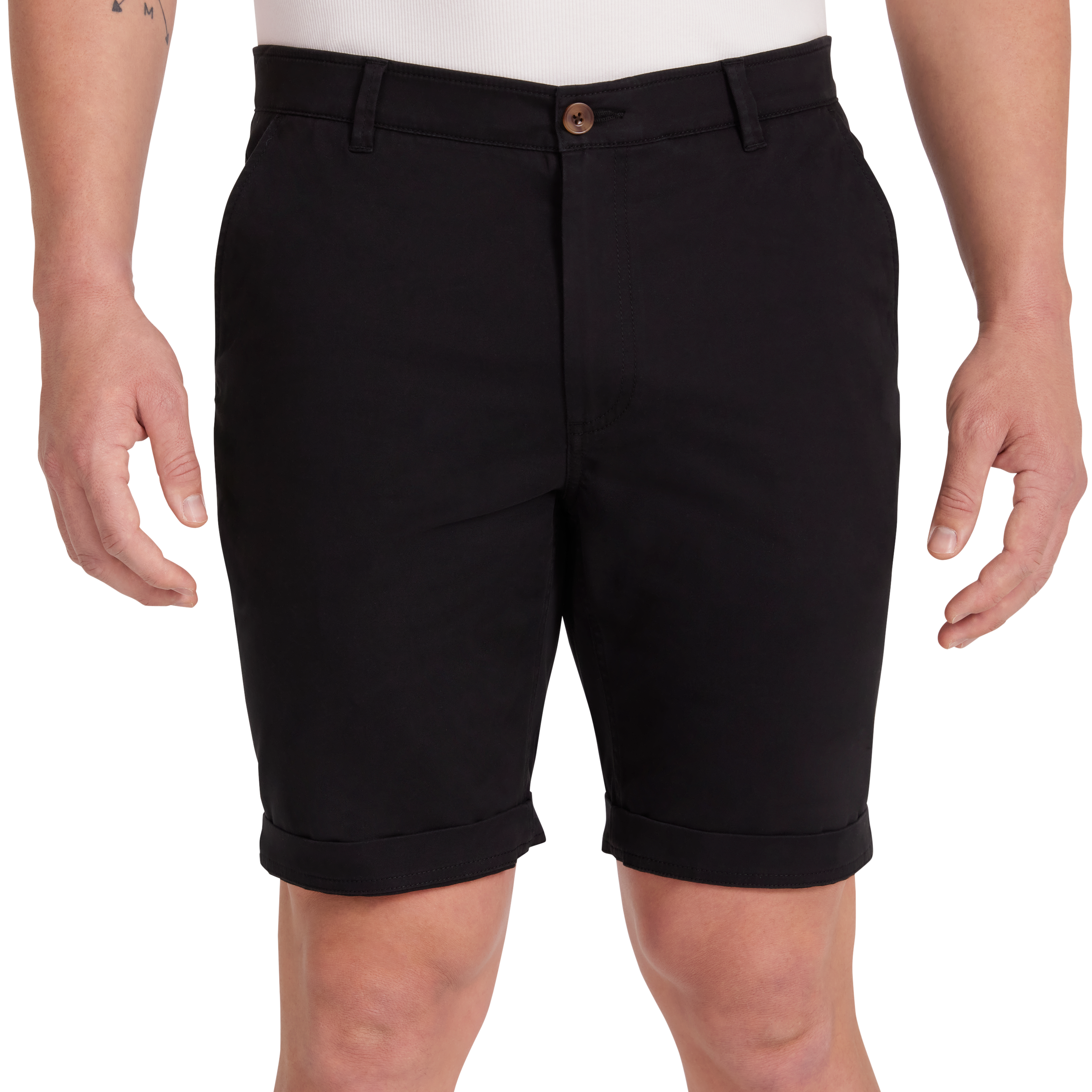 Black Gibson Stretch Chino Short