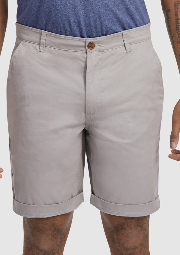 Cement Gibson Stretch Chino Short