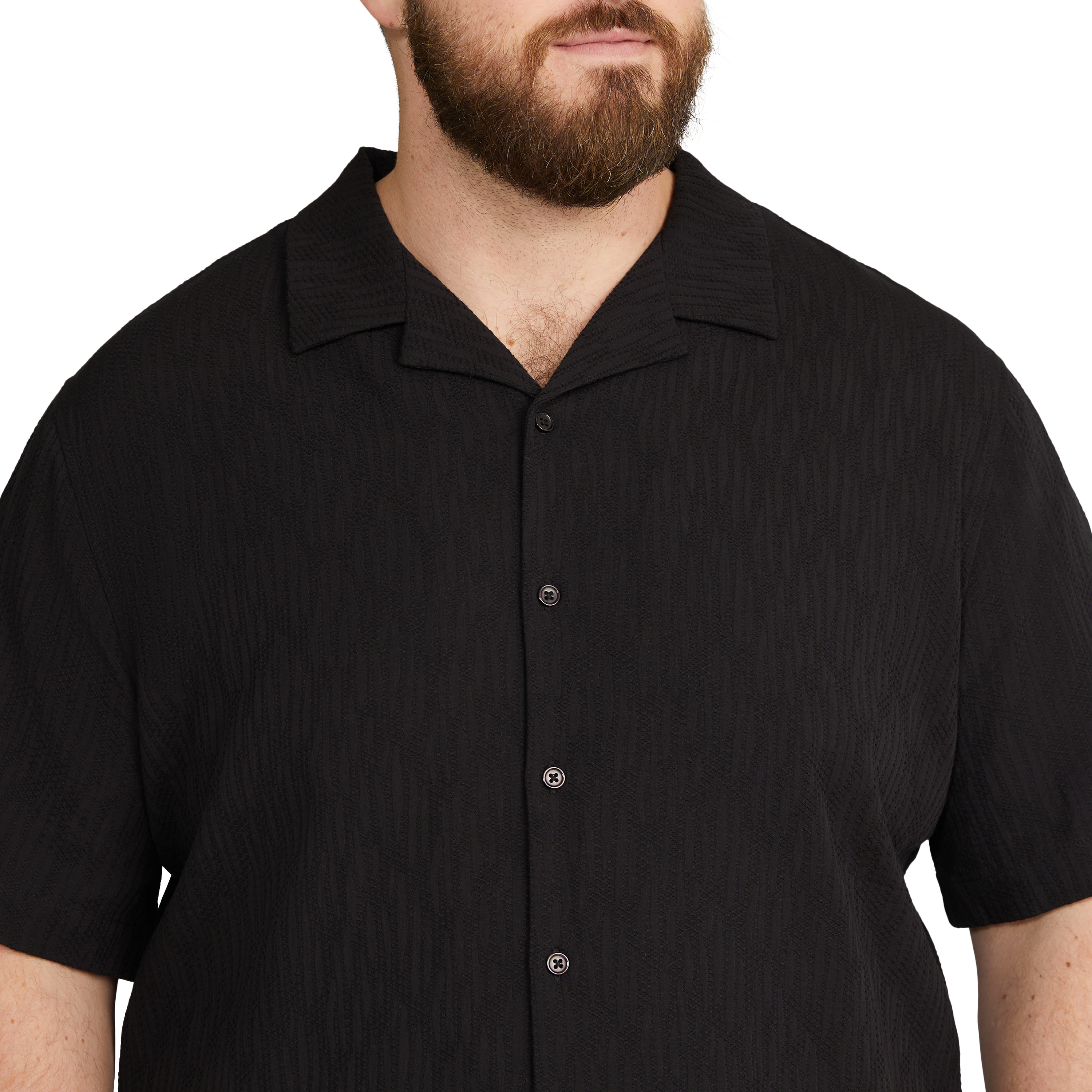 Black Griffen Relaxed Fit Shirt