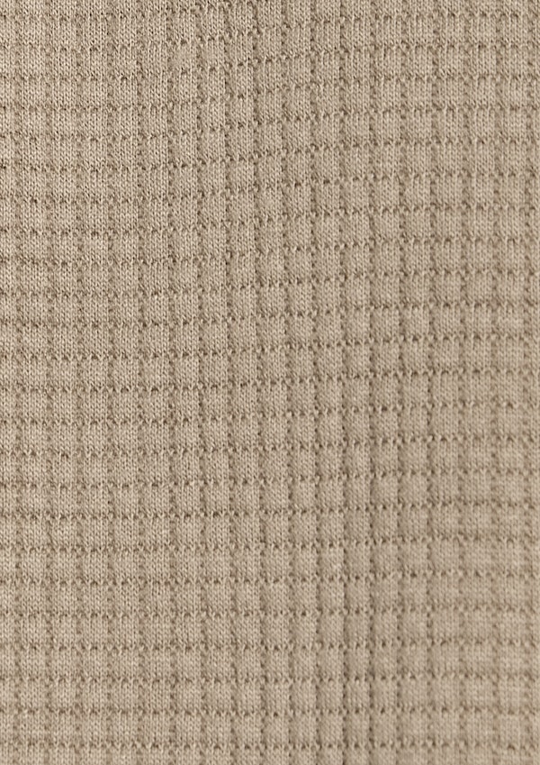 Mushroom Joseph Jacquard Crew Sweat