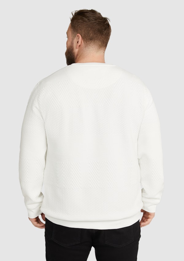 Ivory Bradley Jacquard Crew Sweat