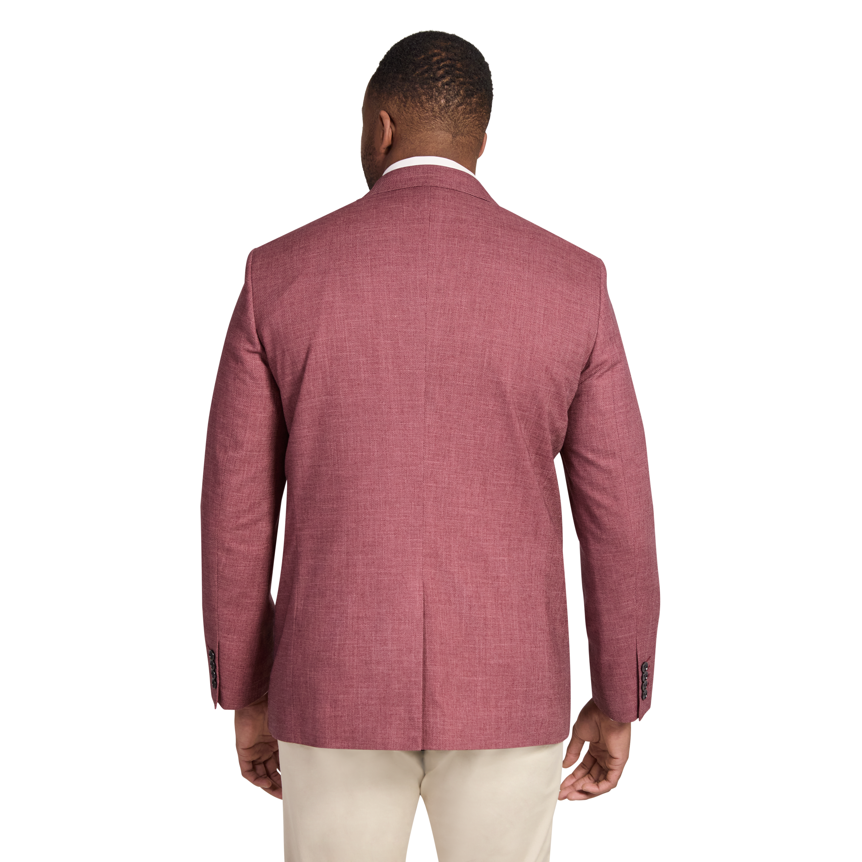 Raspberry Blake Textured Strech Blazer