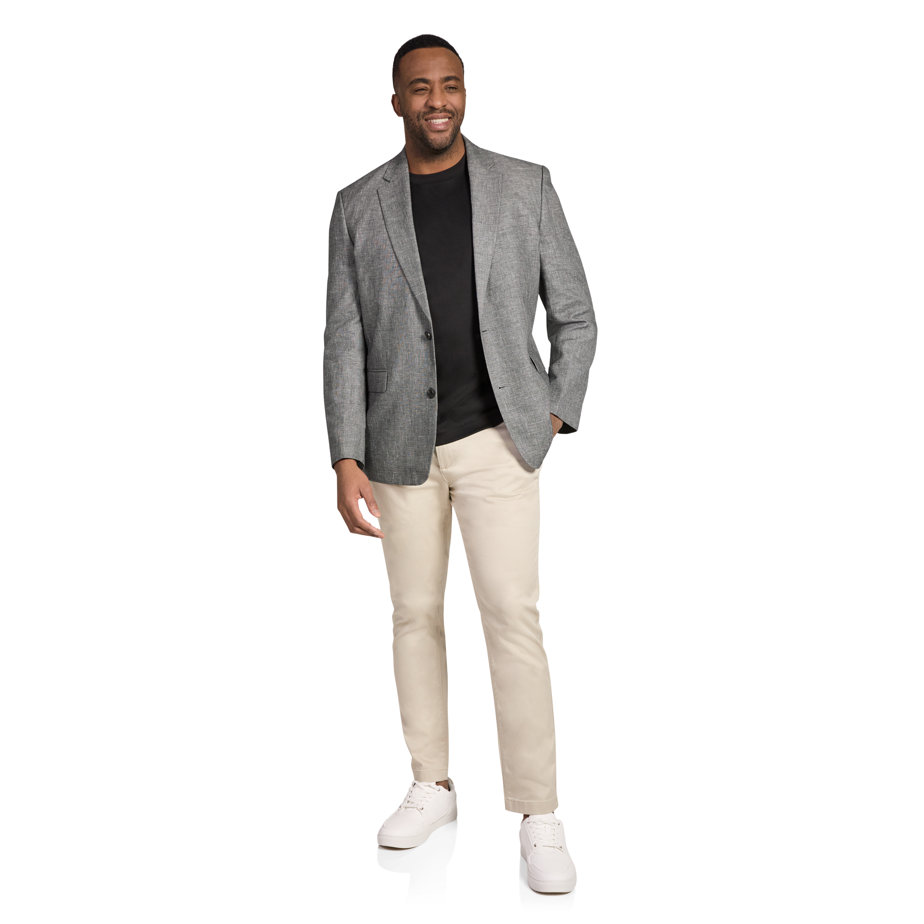 Lead King Linen Blend Blazer