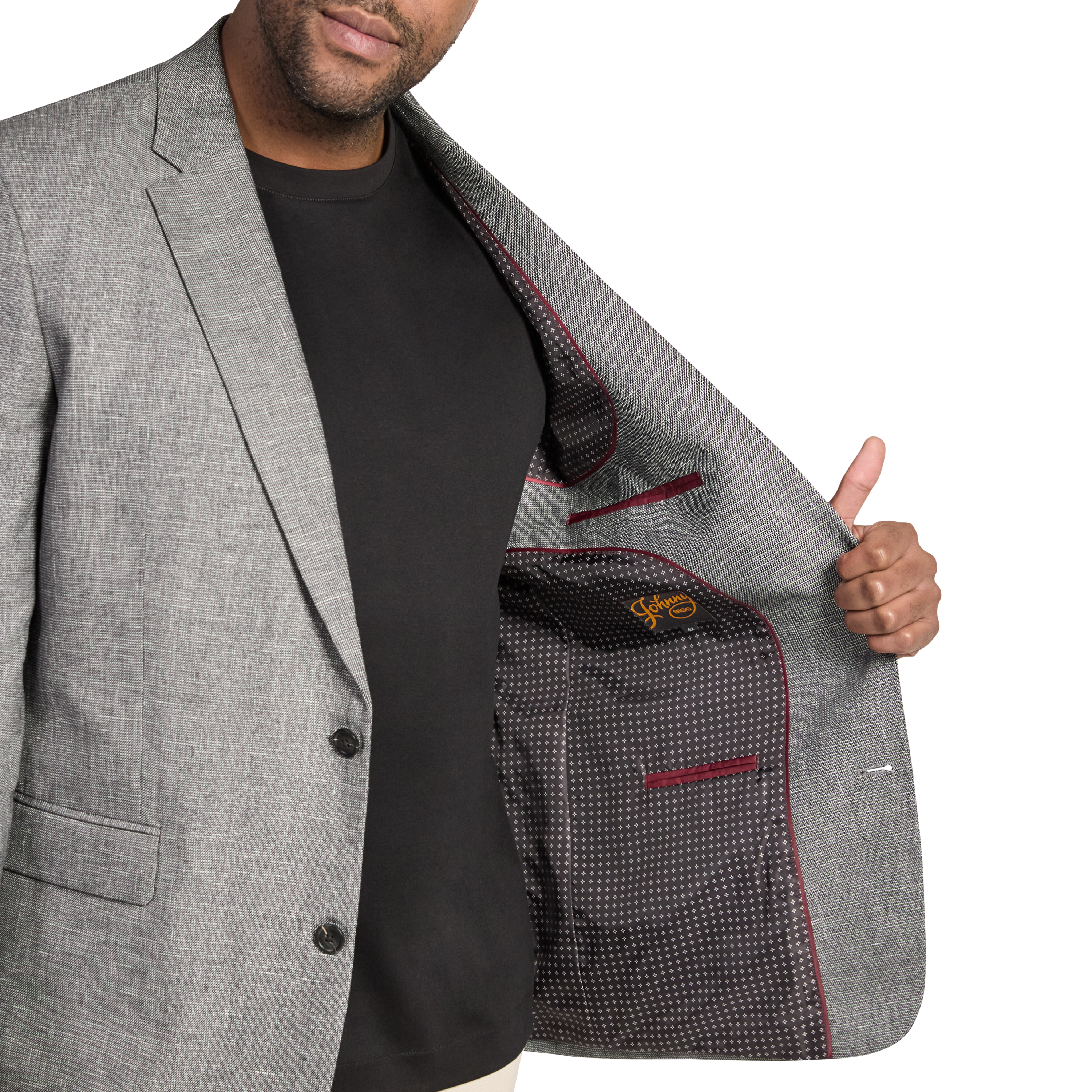 Lead King Linen Blend Blazer