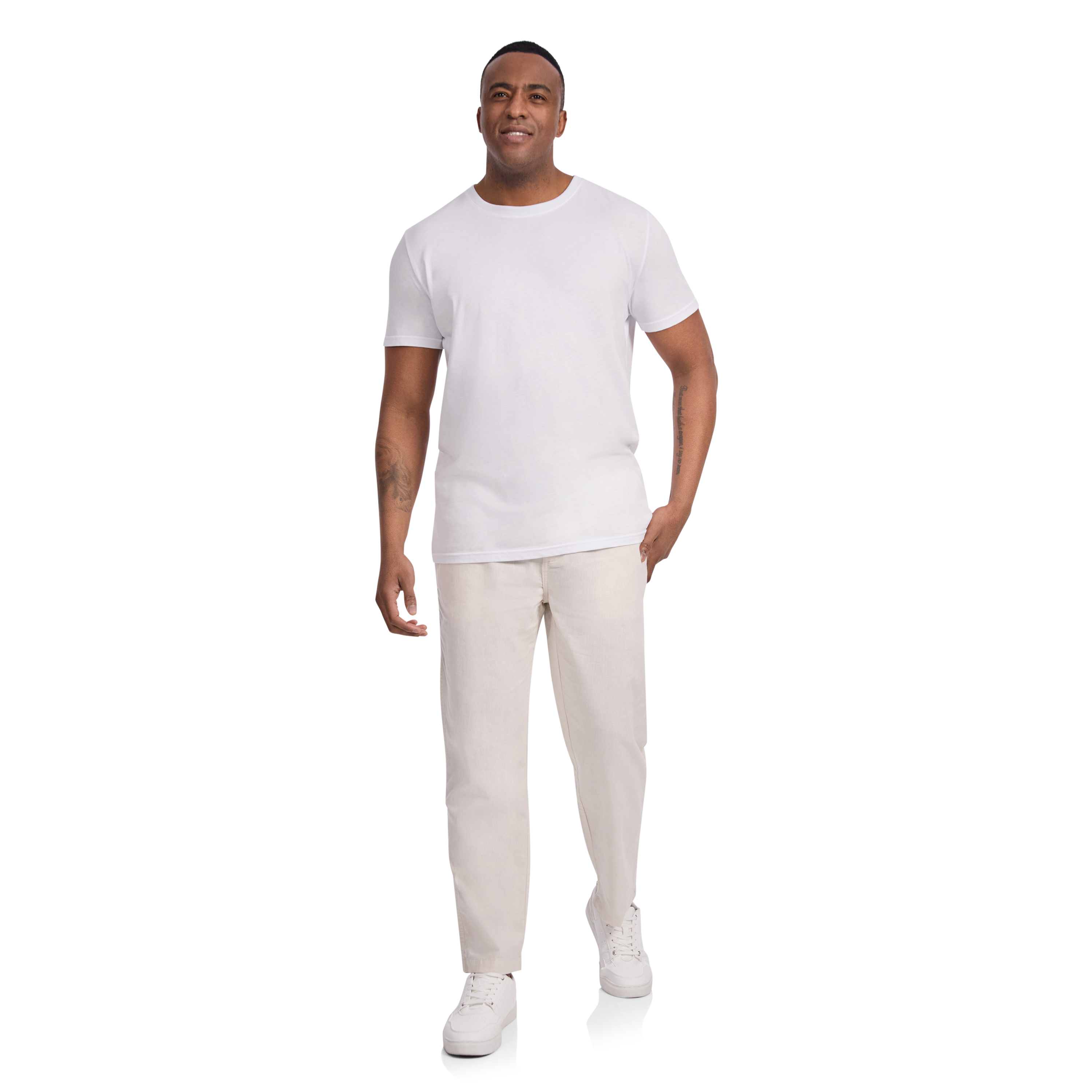 Bone Salvador Linen Blend Pant