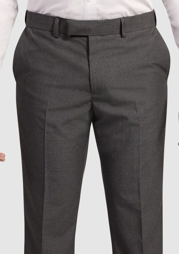 Charcoal Raymond Elastic Pant