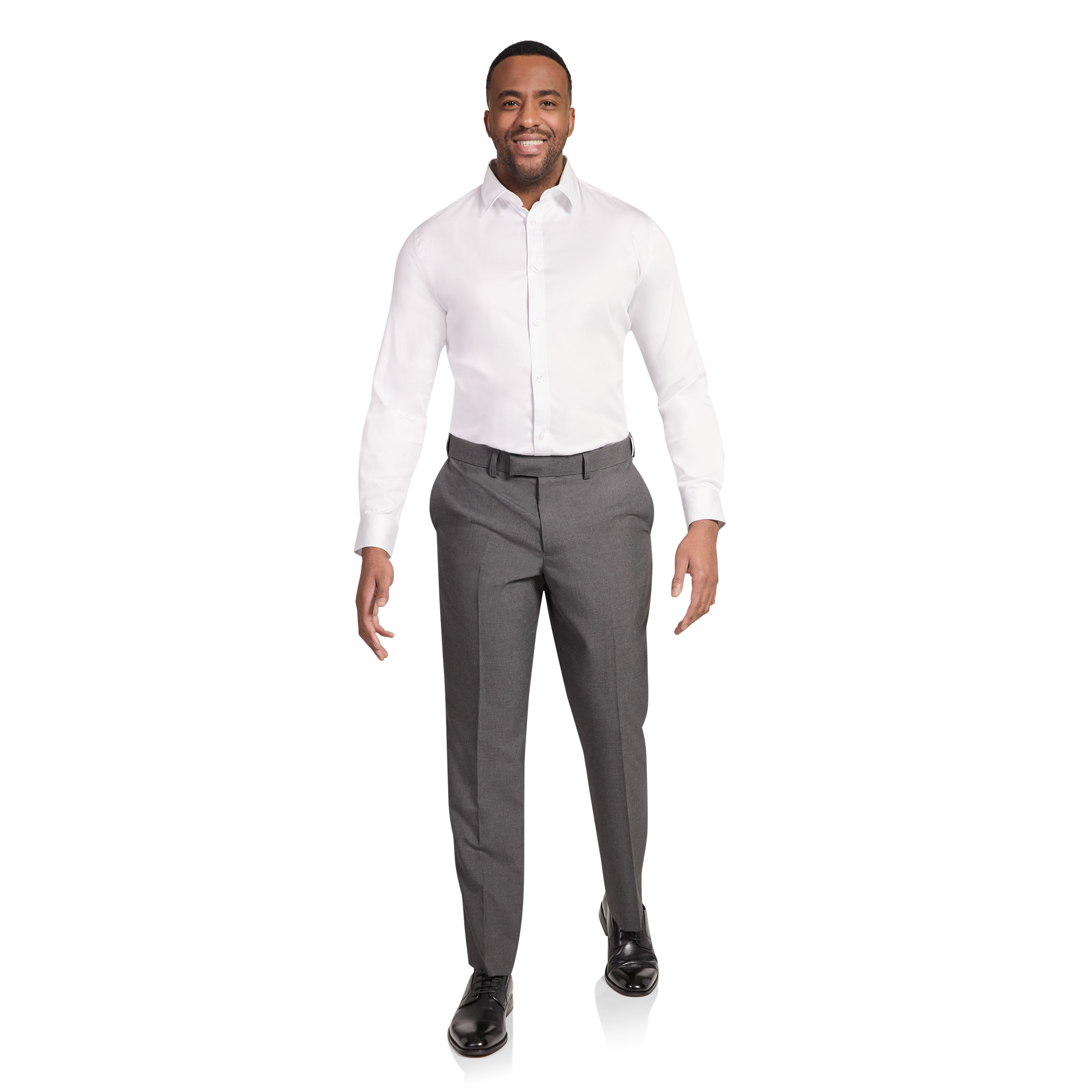 Charcoal Raymond Elastic Pant
