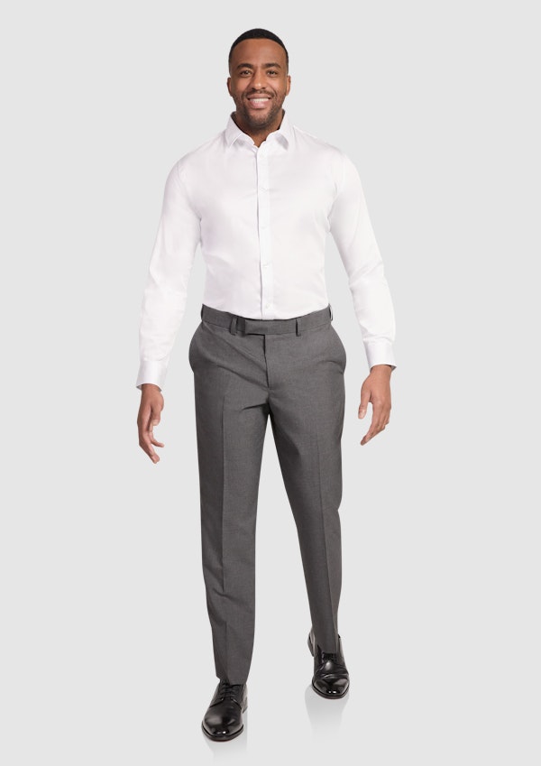 Charcoal Raymond Elastic Pant