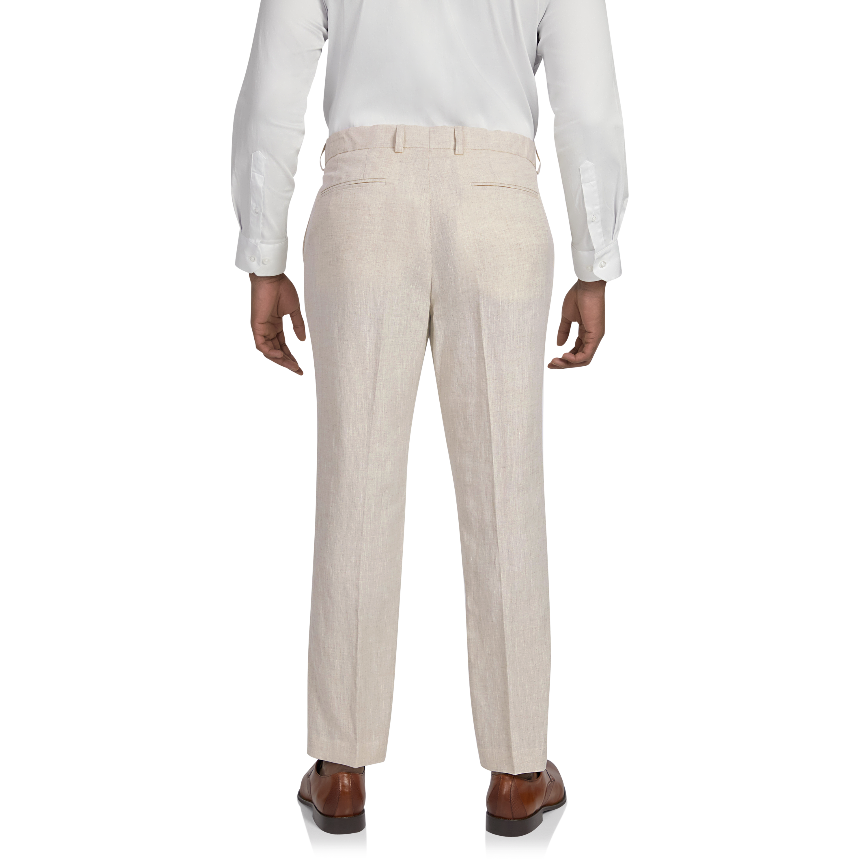 Natural Jude Linen Slim Pant