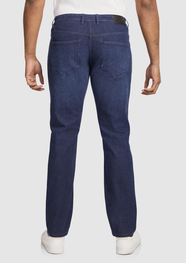 Dark Wash Ronnie Tapered Fit Jean