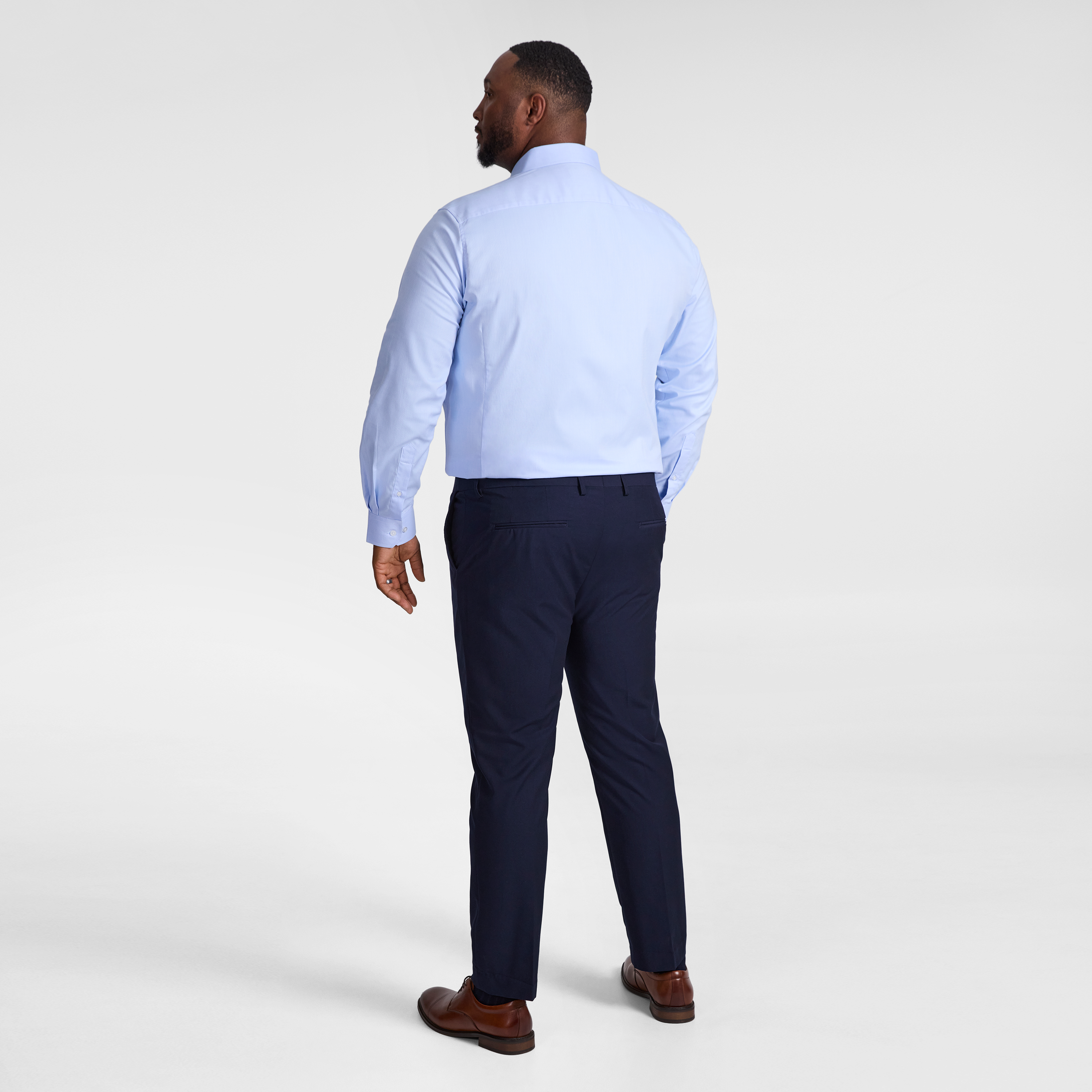 Light Blue Coolmax Stretch Dress Shirt