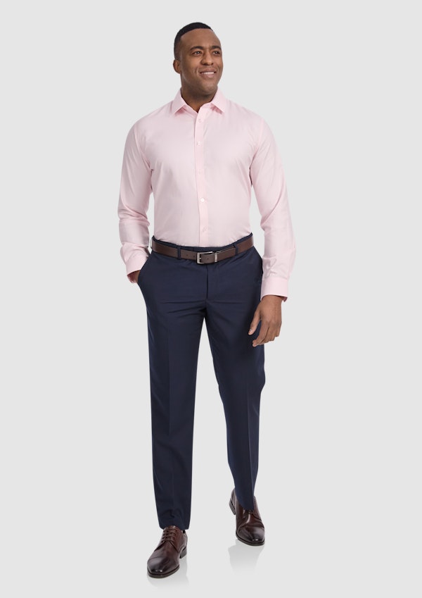 Light Pink Coolmax Stretch Dress Shirt