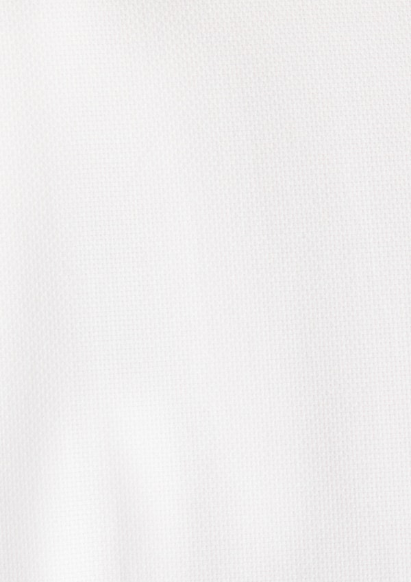 White Coolmax Stretch Dress Shirt