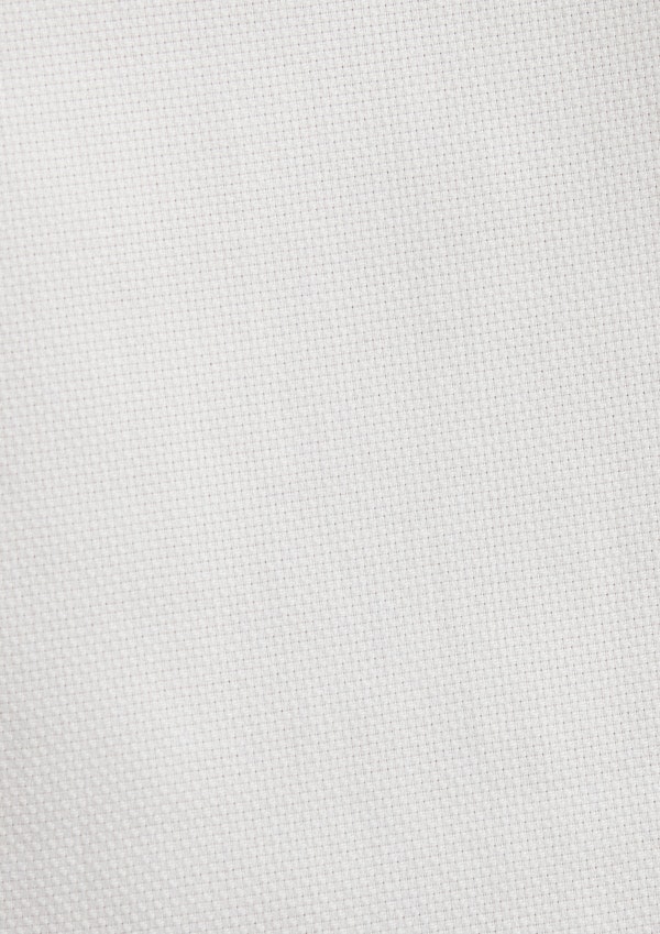 White Coolmax Stretch Dress Shirt