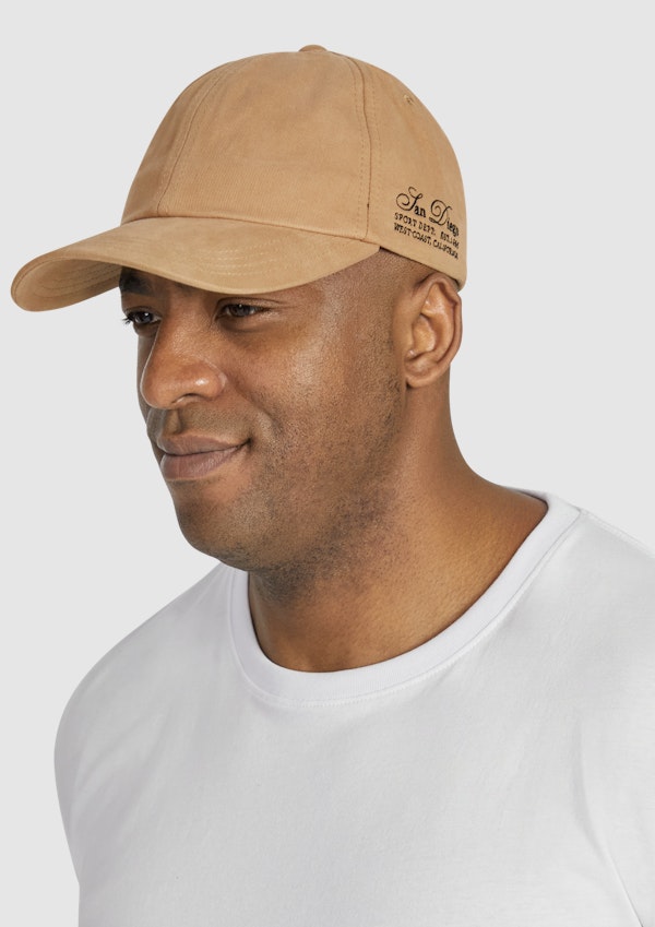 Camel San Diego Canvas Cap