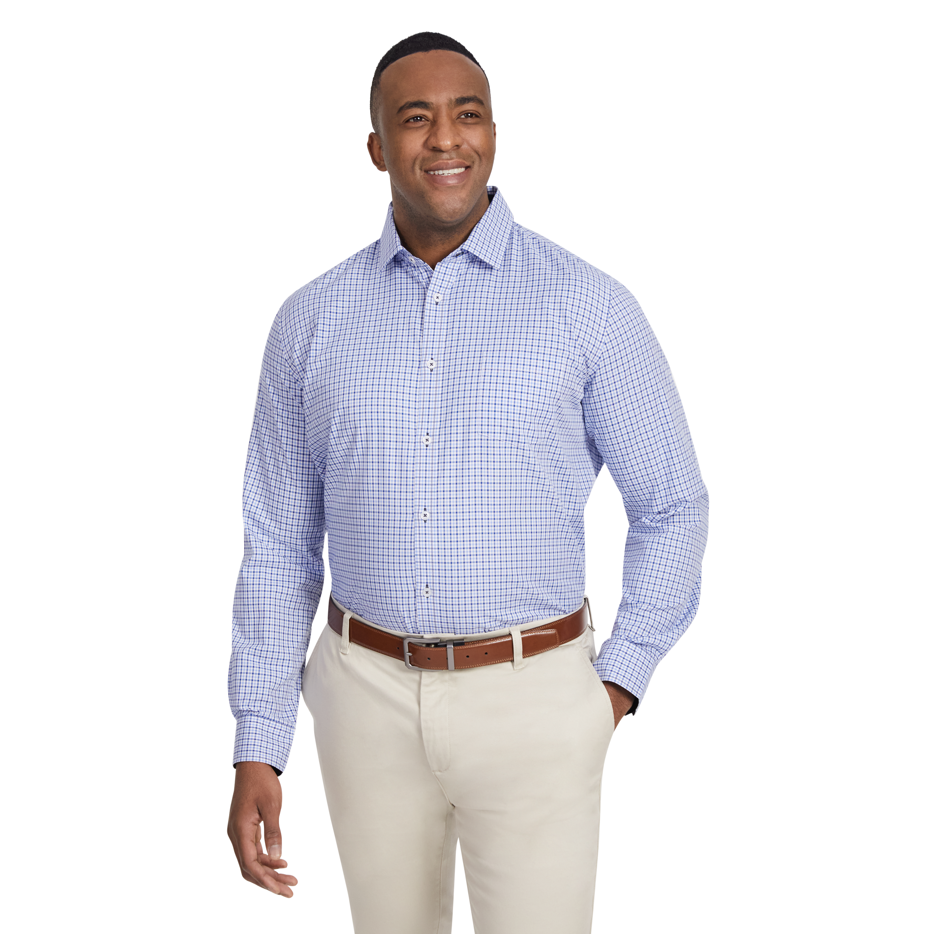 Blue Marlon Check Shirt