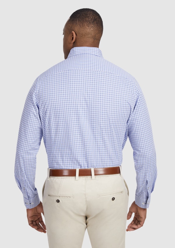 Blue Marlon Check Shirt