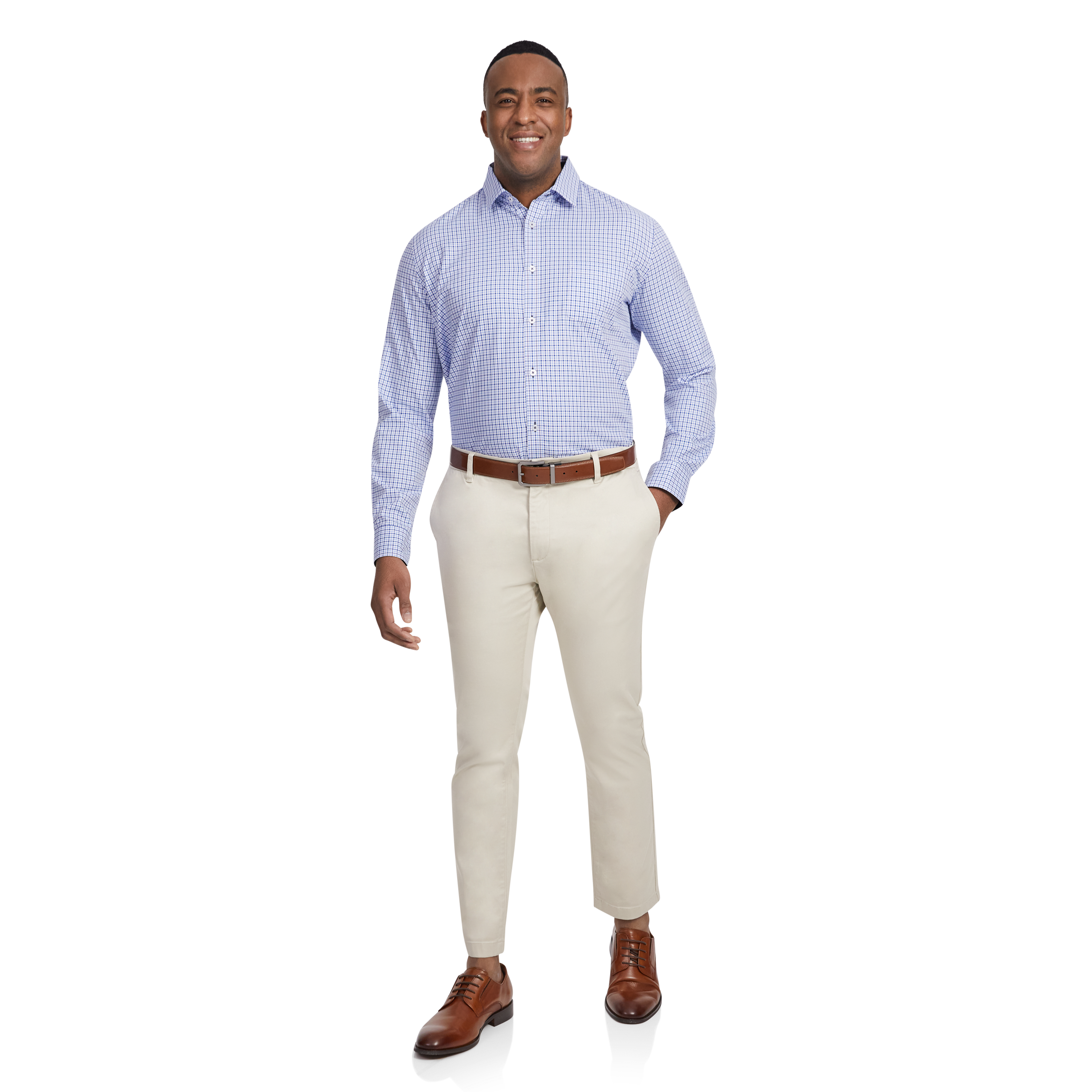 Blue Marlon Check Shirt