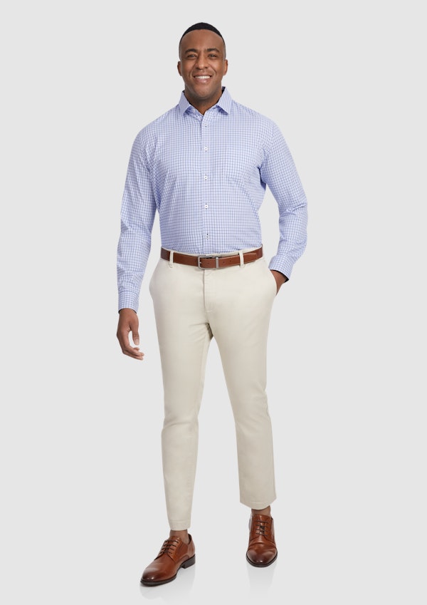 Blue Marlon Check Shirt