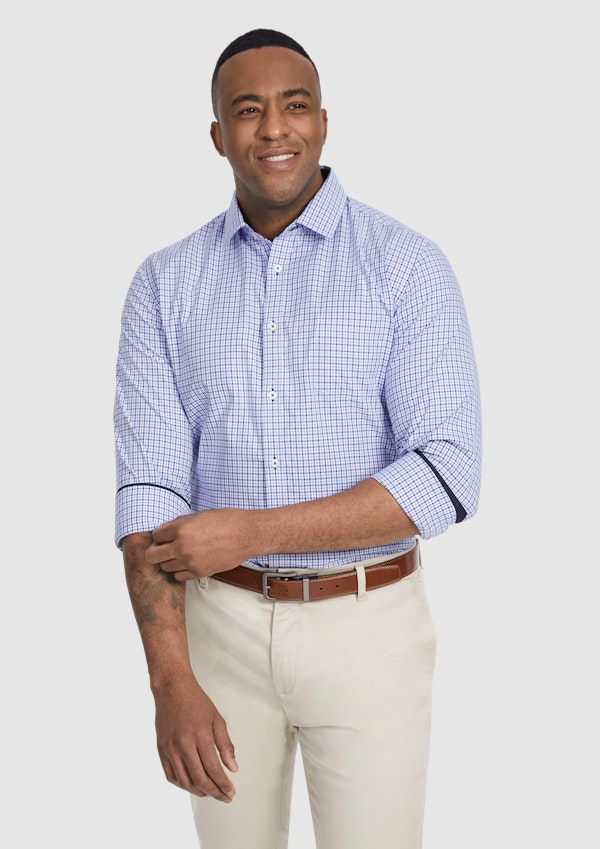 Blue Marlon Check Shirt